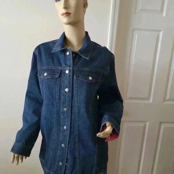 Jean DENIM  JACKET M M - Picture 5 of 7